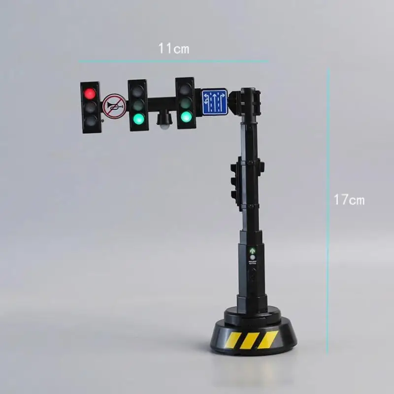 Apprentissage inspirant avec feu de circulation lampe brique jouet-city Street View éducation de sécurité