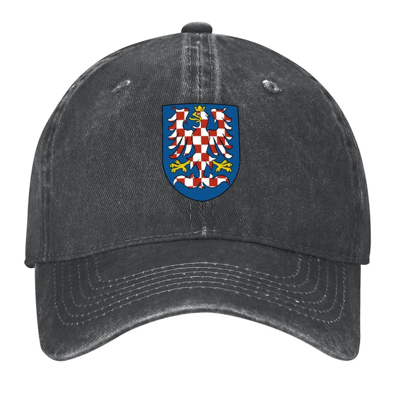 

Moravia coat of arms Baseball Cap luxury caps Golf Wear Military Cap Man hats for men Male Women's