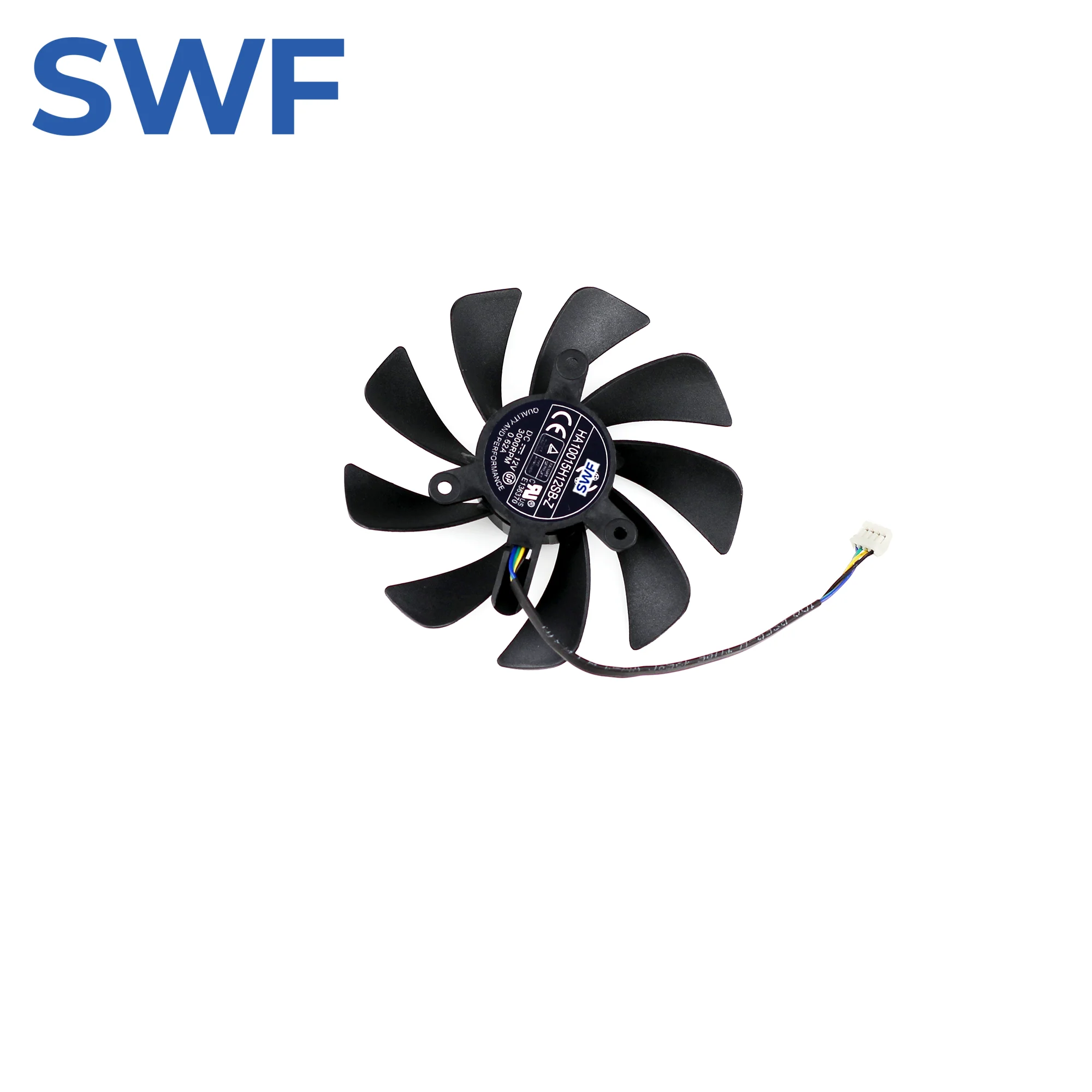 95MM HA10015H12SB-Z Cooling Fan For MSI GeForce RTX 3060 Ti 3050 2060 GTX 1660 AERO ITX Graphics Video Card Cooler Fan view 3
