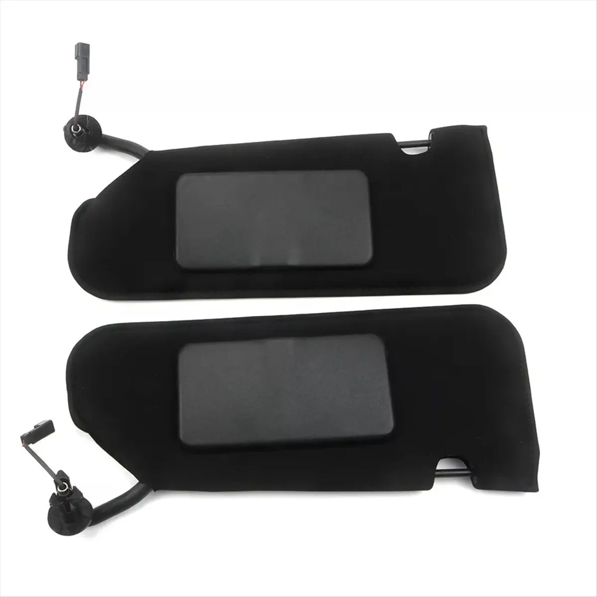 #64X (Black)1Pair Car Sun Visors Shades W/Light Makeup Mirror 23142243,Automotive Parts & Accessories