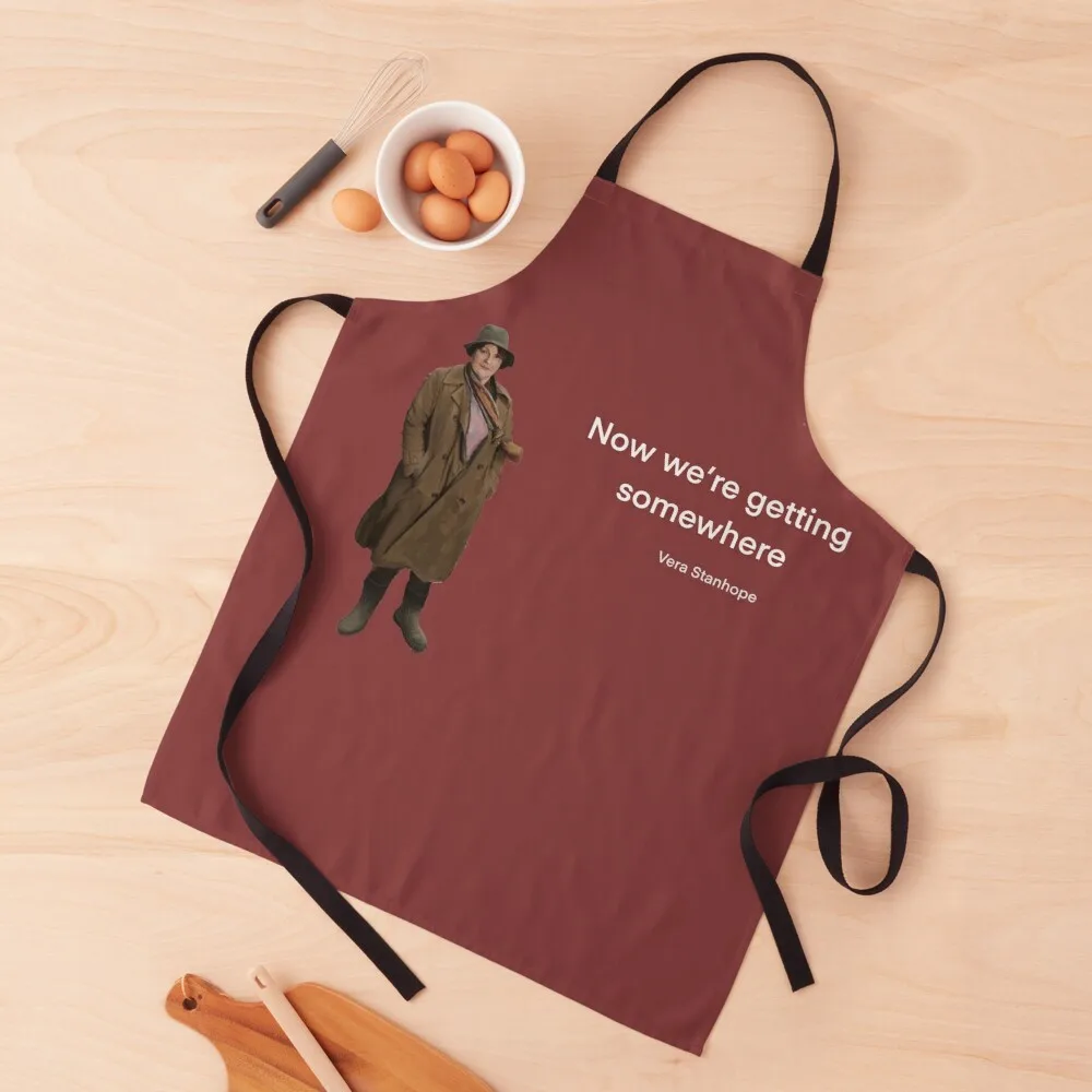 

‘Now we’re getting somewhere’ - Vera Stanhope Apron chefs Salon Apron