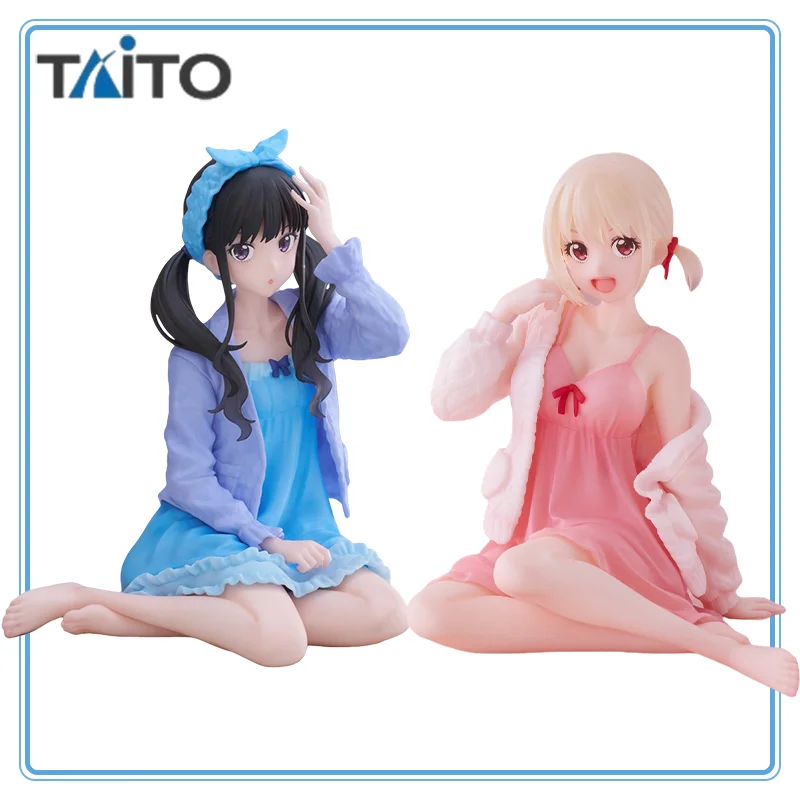 

【Настоящая】Оригинальная милая фигурка TAITO Lycoris Recoil Desktop Nishikigi Chisato Inoue Takina Roomwear Ver. Украшение модели