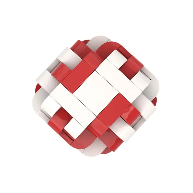 カラフルな144ピースキューブサプライズフィンガーチップMOCビルディングブロックブリックおもちゃパズル組み立て新しいストレス解消誕生日プレゼント