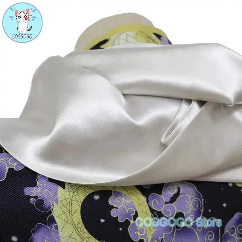 COSGOGO [مخصص] لعبة IDOLiSH7 Zool Natsume Minami أزياء الهالوين التأثيرية للنساء والرجال باللون الأسود والأبيض زي المبارزة؛ 2'k، 8;c'