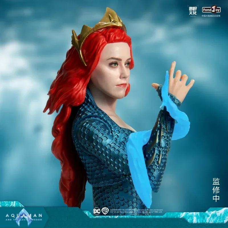 مجسم فوندزوي الأصلي 1/9 أكوامان ميرا تيار مستمر شخصيات دوري العدالة أكوامان والمملكة المفقودة تمثال دمية بولي كلوريد الفينيل المشتركة المنقولة #6