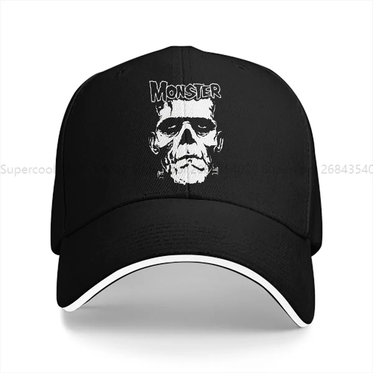 

The Skull Baseball Caps Peaked Cap Frankenstain Sun Shade Hats for Men Women