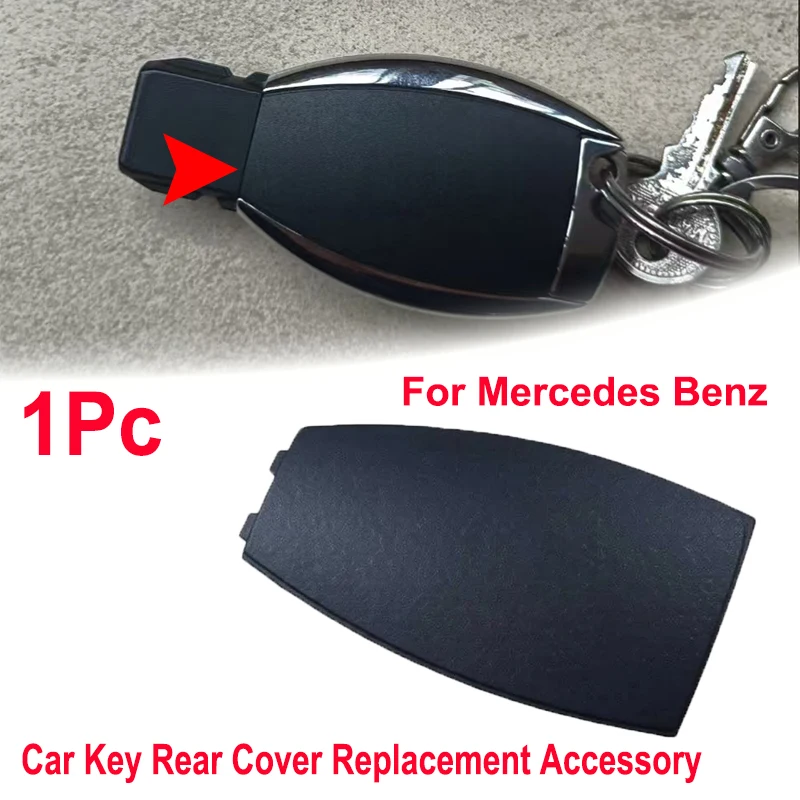 1Pc Car Key Rear Cover Replacement Accessory For Mercedes Benz S300 S350 E260 C200 GLK300 ML350 B200 Key Case Protect Shell