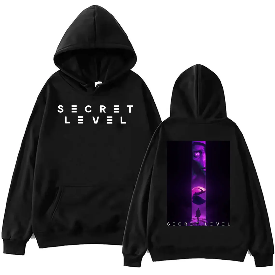 2024 TV Secret Level Gamer Classic Long Sleeve Men Women Sweatshirt Hoodied Gifts Graphic Pullover Sudadera Hombre Y2k Clothes