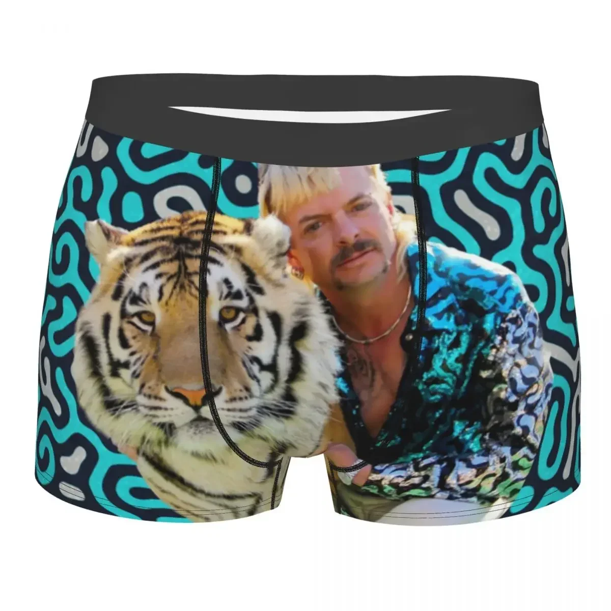 Joe Exotic Tiger King Underwear Men Sexy Print Custom Anima Lover Boxer Shorts Panties Briefs Breathbale Underpants