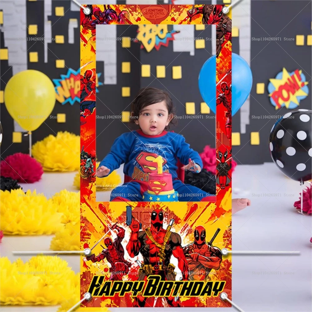 Baby Food Hero - Фоторамка с изображением супергероев Marvel: Человек-паук,
