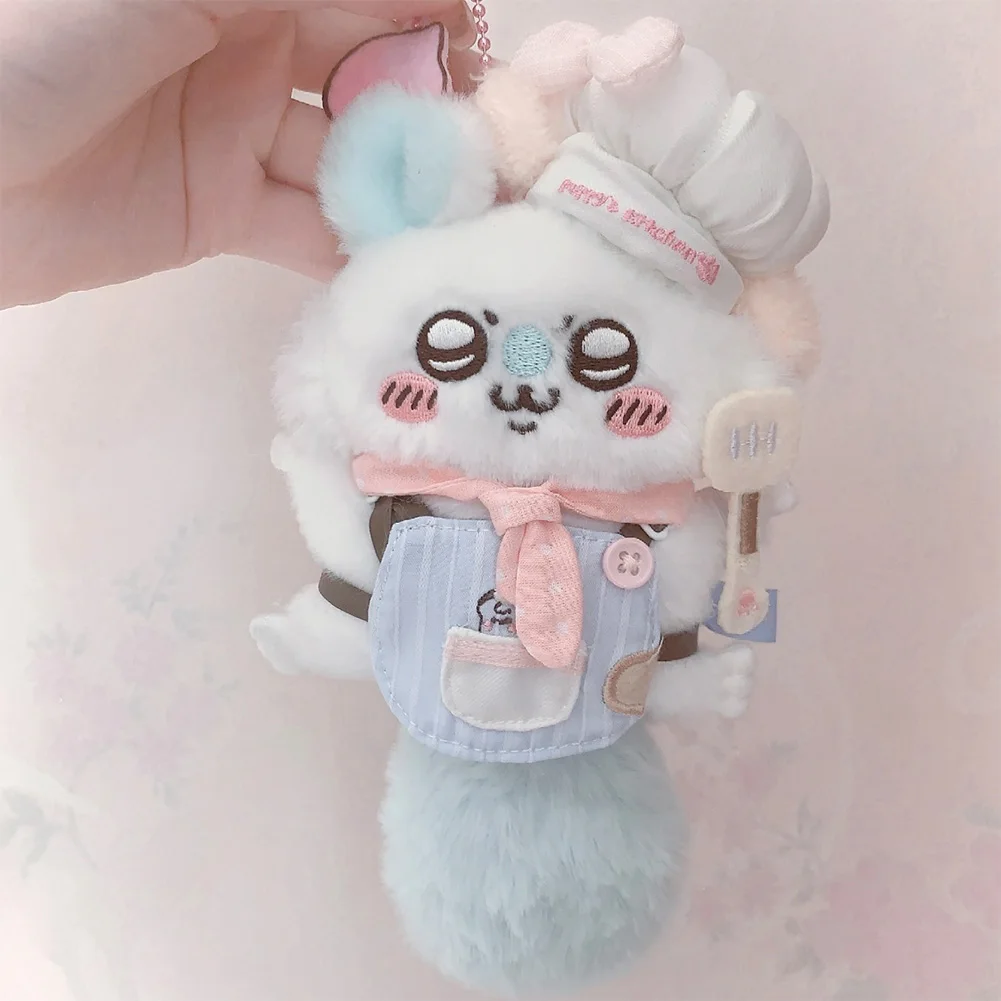 For Labubu Cute Kpop Idol Plush Stray Flying Mouse Puppy Kitchen 10cm Baby Clothes Doll Pendant Toys Gifts