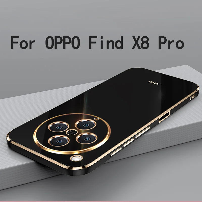 For OPPO Find X8 Pro 5G Case Cover High Quality Soft TPU Anti-fingerprint Camera Protection Case For OPPO Find X8 Pro