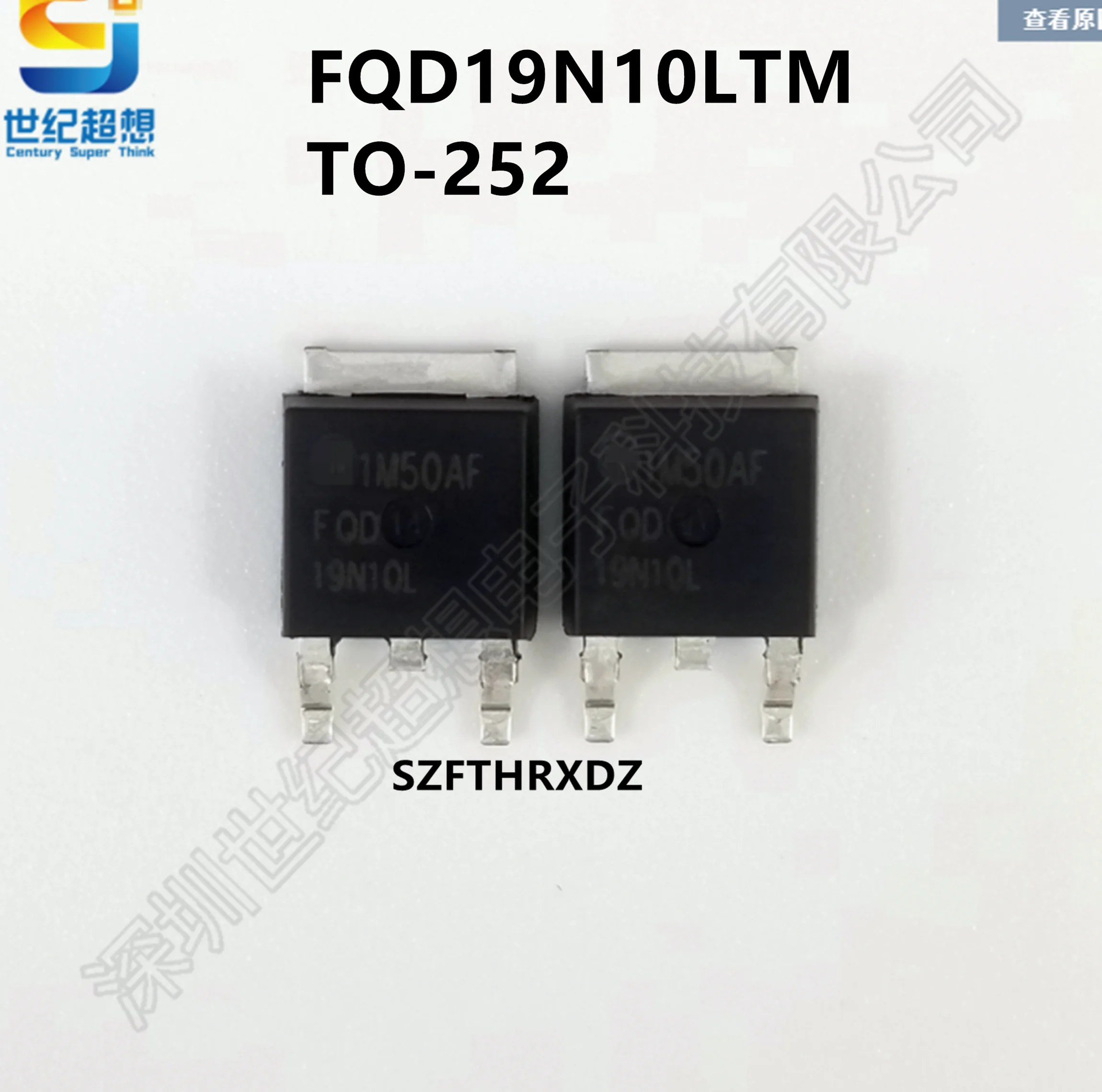 10pcs 100%  New imported original  FQD19N10TM  FQD19N10LTM  TO-252  Field-effect transistor