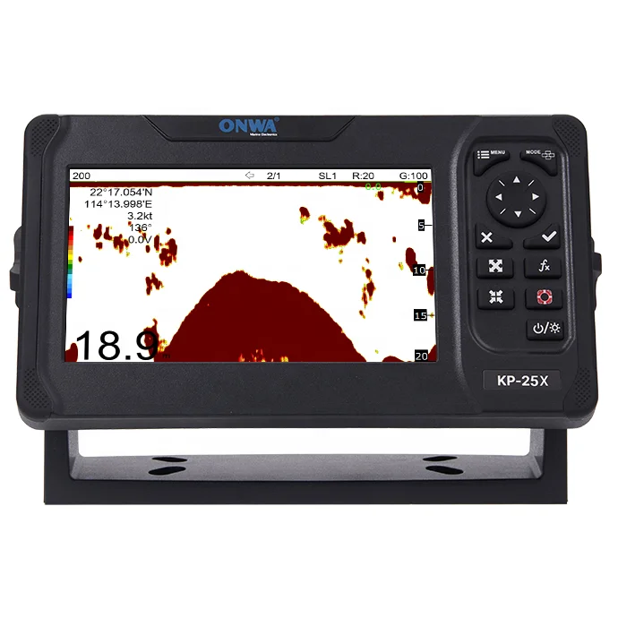 KP-25 / KP-27 Series GPS Chart Plotter With Built-in Fish Finder And Class B+ AIS Transponder