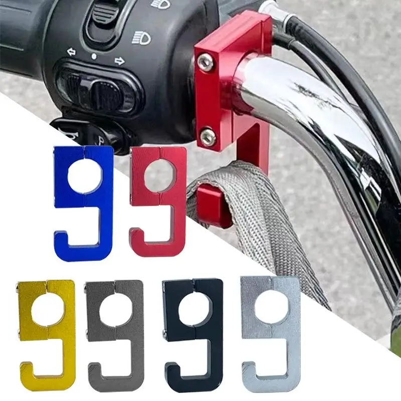 

Helmet Hangers Aluminum Alloy Motorcycle Holder for Universal Motorcycle accessories 22mm