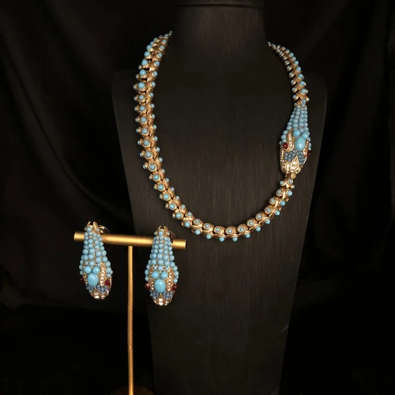 Summer 2026 High-end Women's Zircon pendant jewelry Set, Light Luxury Evening Earrings, Necklace, Wedding Accessories