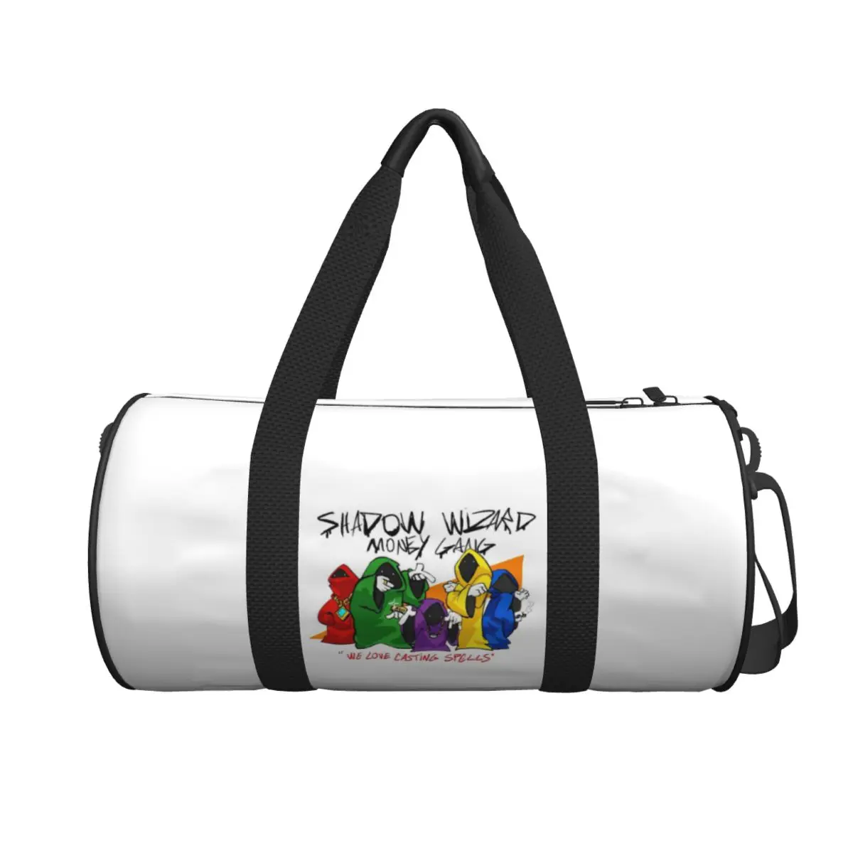 

Shadow Wizard Money Gang We Love Casting Spells Большая спортивная сумка Многофункциональная дорожная сумка Duffle Сумки Сумка для фитнеса