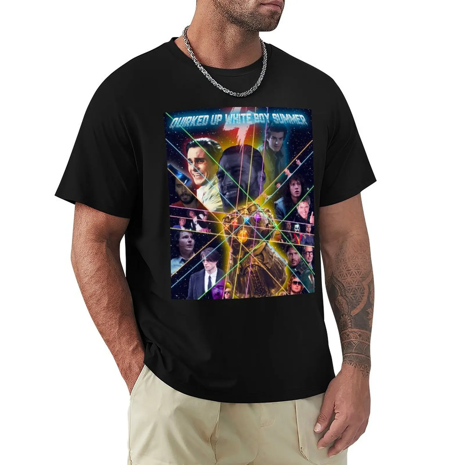 Quirked Up White Boy Summer 4 T-Shirt Plus Size Short Sleeve T-Shirt