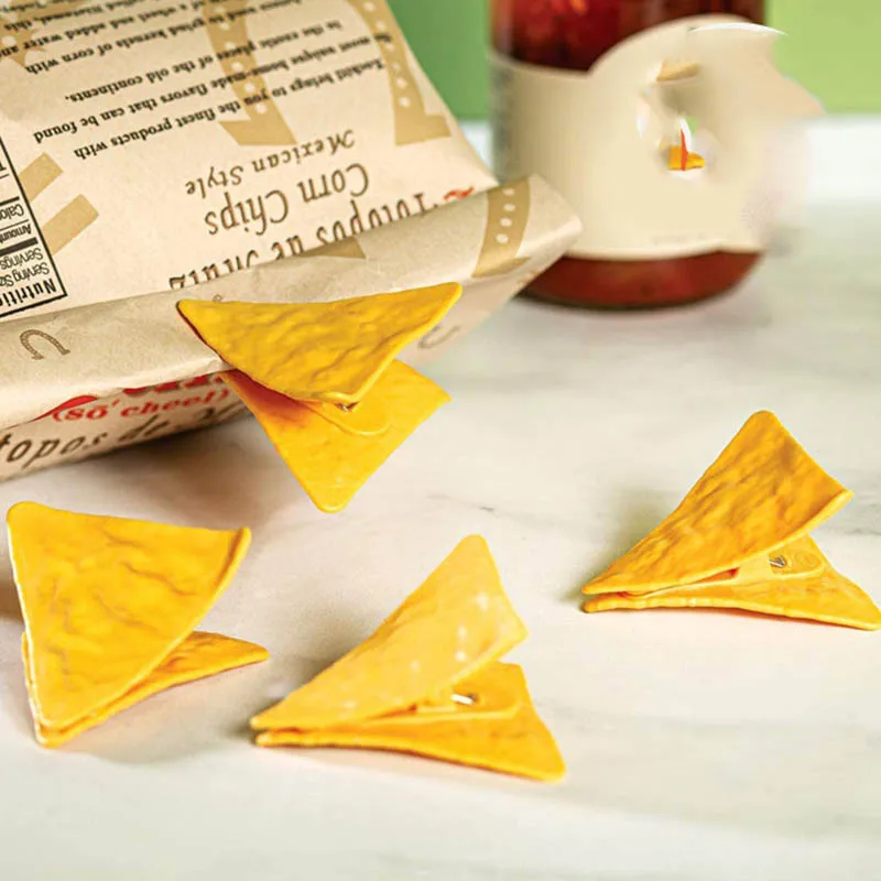 1 Pcs Simulation Potato Chip Clip Potato Chip Plastic Folder Snack Seal Clip Organizer Clip Organizer Clip Long Tail Clip