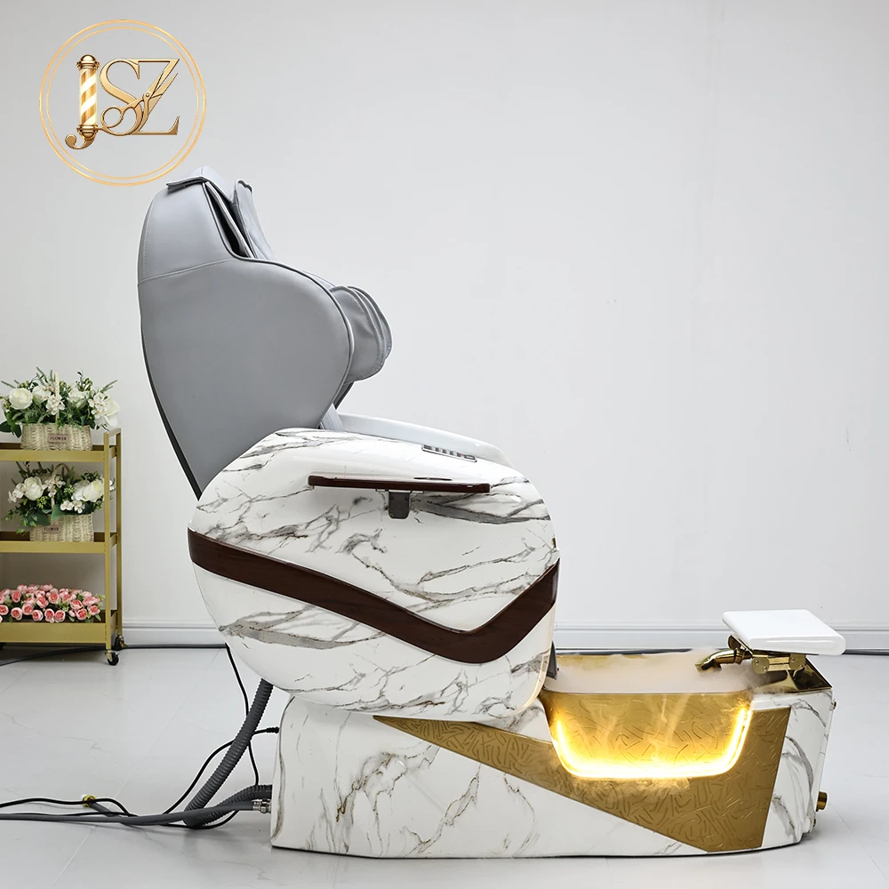 Luxury Pedicure Spa Chair Multifunctional Electric Massage Adjustable Recliner with Foot Soak and Fogging System - view 4