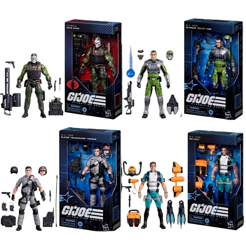 

GI Joe Classified Series 6" Wet Suit Scuba Diver Action Figure Model Toy Hobby Gift in Stock