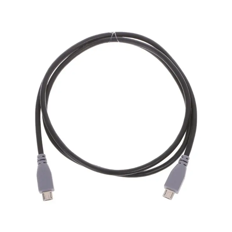 25/50/100cm Length Micro USB Type B to Micro B 5 Pin Male Data Sync Cable OTG Adapter Data Cord