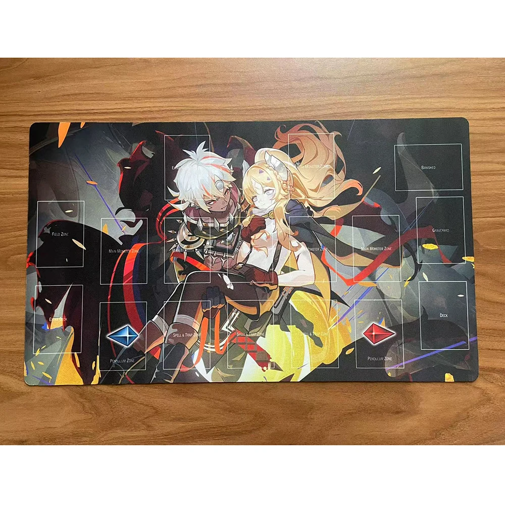 

Yu-Gi-Oh Fallen of Albaz Фирменный Dogmatika Ecclesia the Virtuous Playmat YGO KMC TCG YuGiOh M (22)LICE Mat M-76