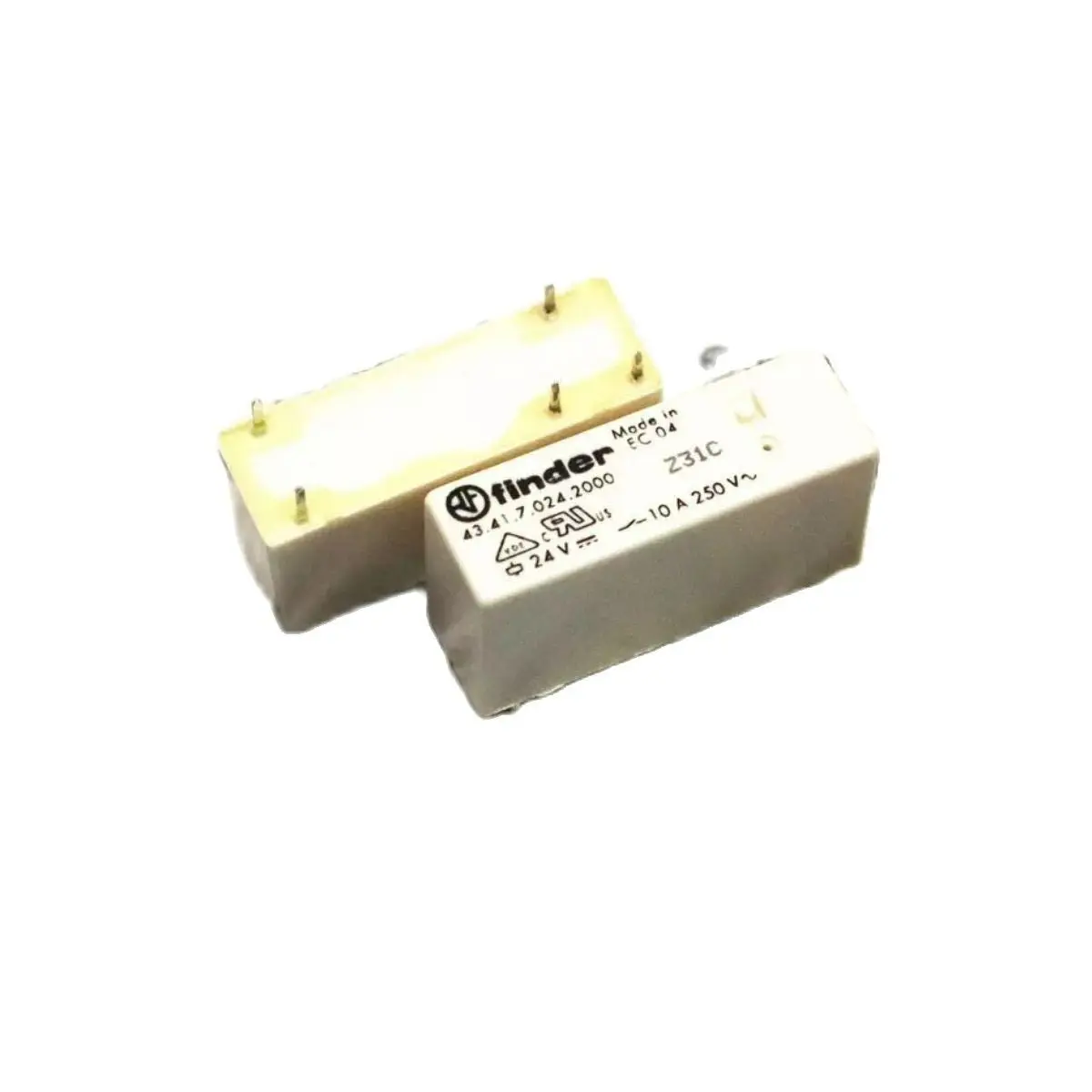 100% new finder 43.41.7.024.2000 10A 24VDC 43.41 relay 5 feet 10A conversion 24VDC 1000
