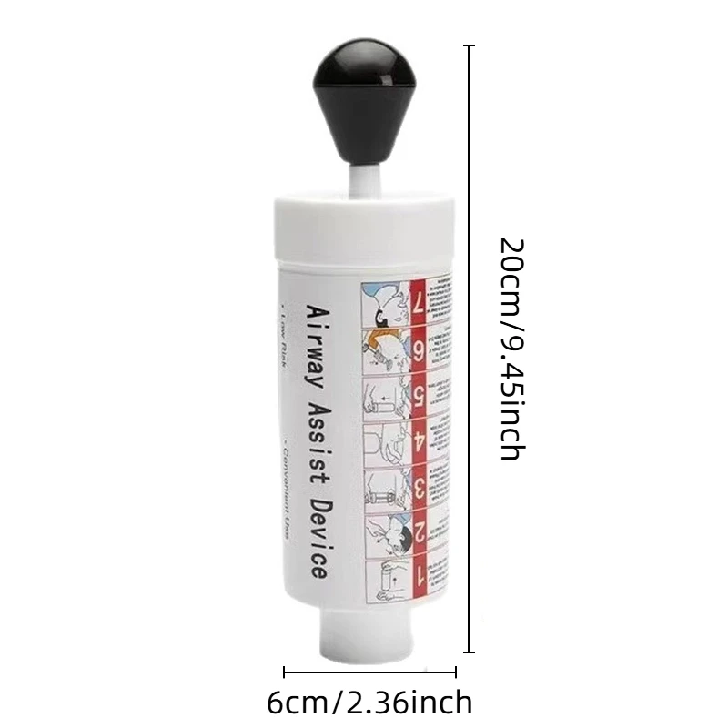 ترقية المحمولة بسيطة مكافحة الاختناق جهاز الطوارئ المنقذة للحياة مكافحة الاختناق جهاز دليل الكبار والطفل قناع الإسعافات الأولية #2