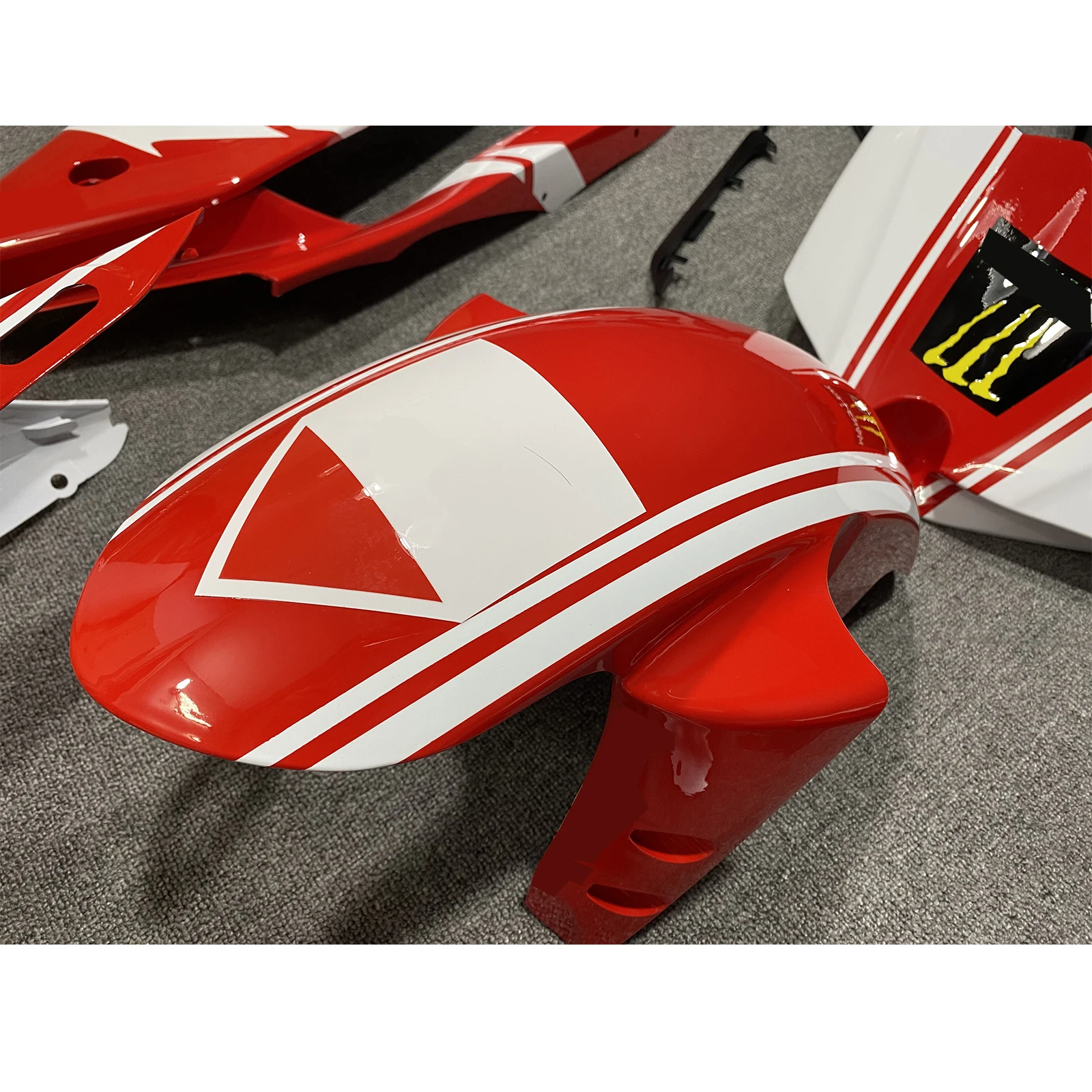 For YZF R1 2007 2008 Motorcycle Bodywork Set High Quality Injection ABS Plastics Fairings Accessories Red White