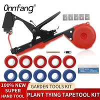 Onnfang Garden Hand Tying Binding Machine Garter Plants Vegetables Tapes Plant Branch Tapetool Kit Tapener Hand Home Garden Tool