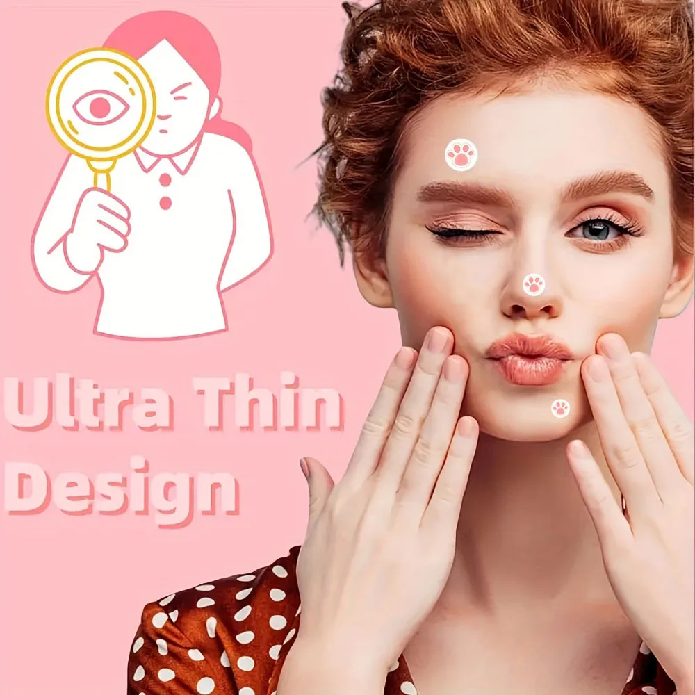 144 قطعة من رقعة حب الشباب الجل ذات التصميم اللطيف المائي - خالية من الكحول، عديمة الرائحة، غير مزعجة، رقعة حب الشباب اللطيفة #4