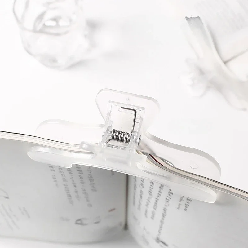 Transparent Book Holder Clip 3