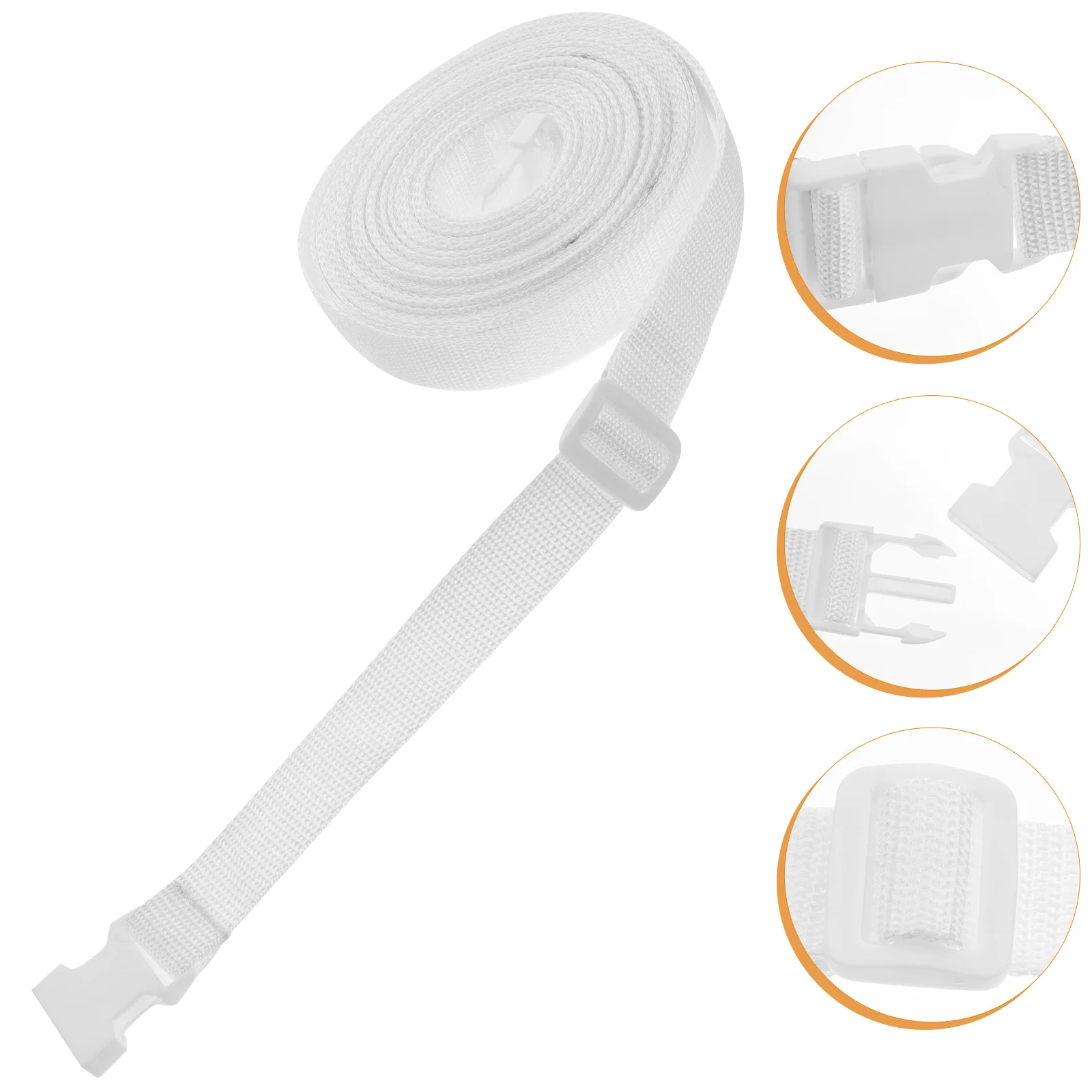 

Twin Size Cot Bed Mattress Strap Connector Make King Wedding Belt White Converter Bride