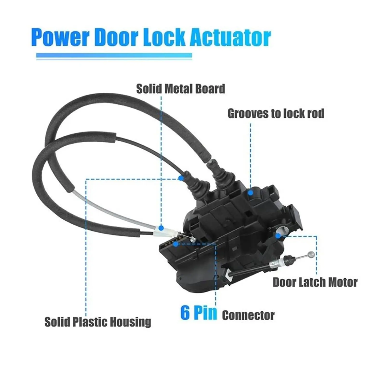 81310-3K020 Front Left Side Door Lock Actuator 813103K020 Fit For Hyundai Sonata 2006-2007