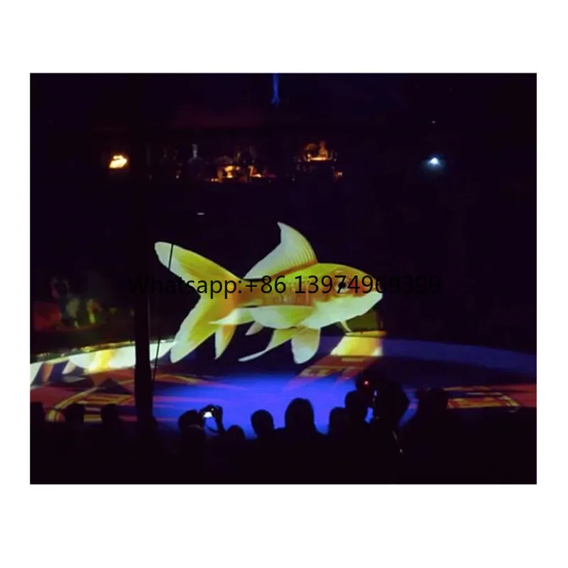Stage Show 3D Holographic Mesh Projection, 3D Holo Mesh Screen for Music Concert