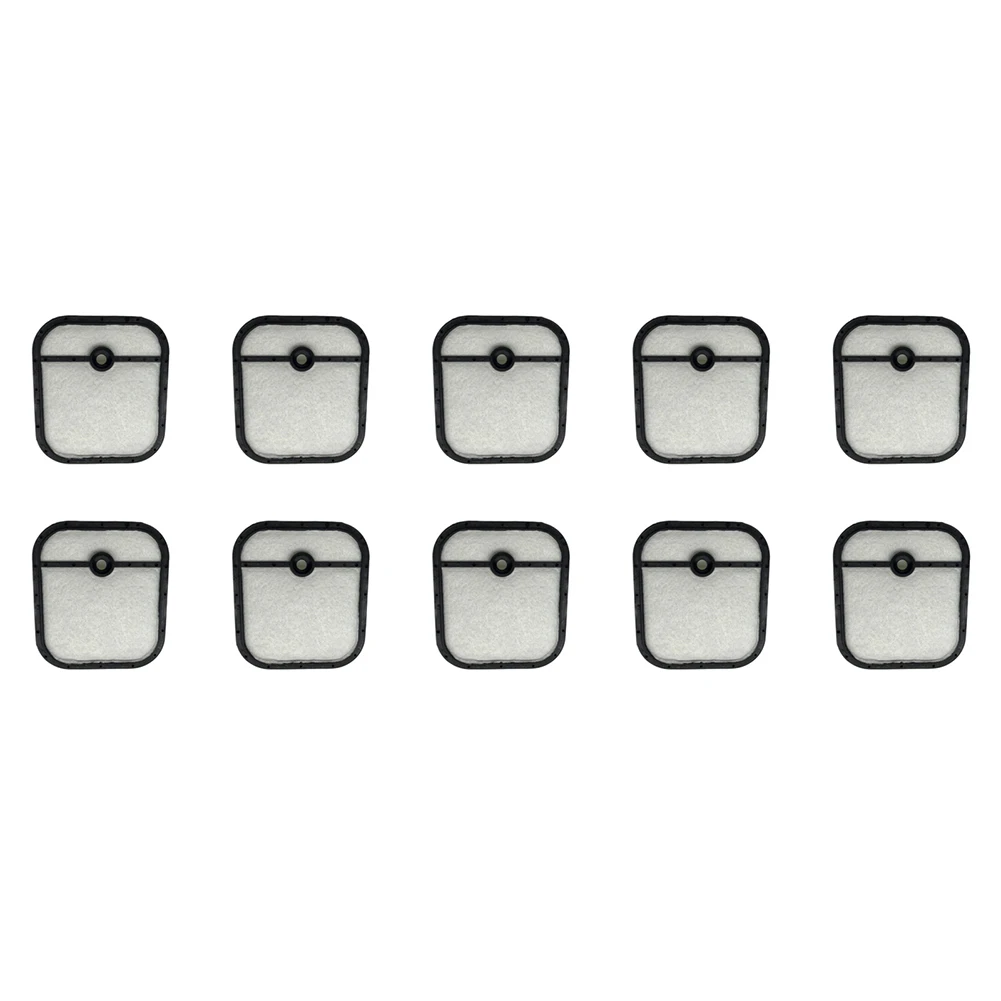 Set of 10 air filters replacement compatible with BCZ260TS BCZ230TS BCZ2660TS replace 528074701 for trimmer use