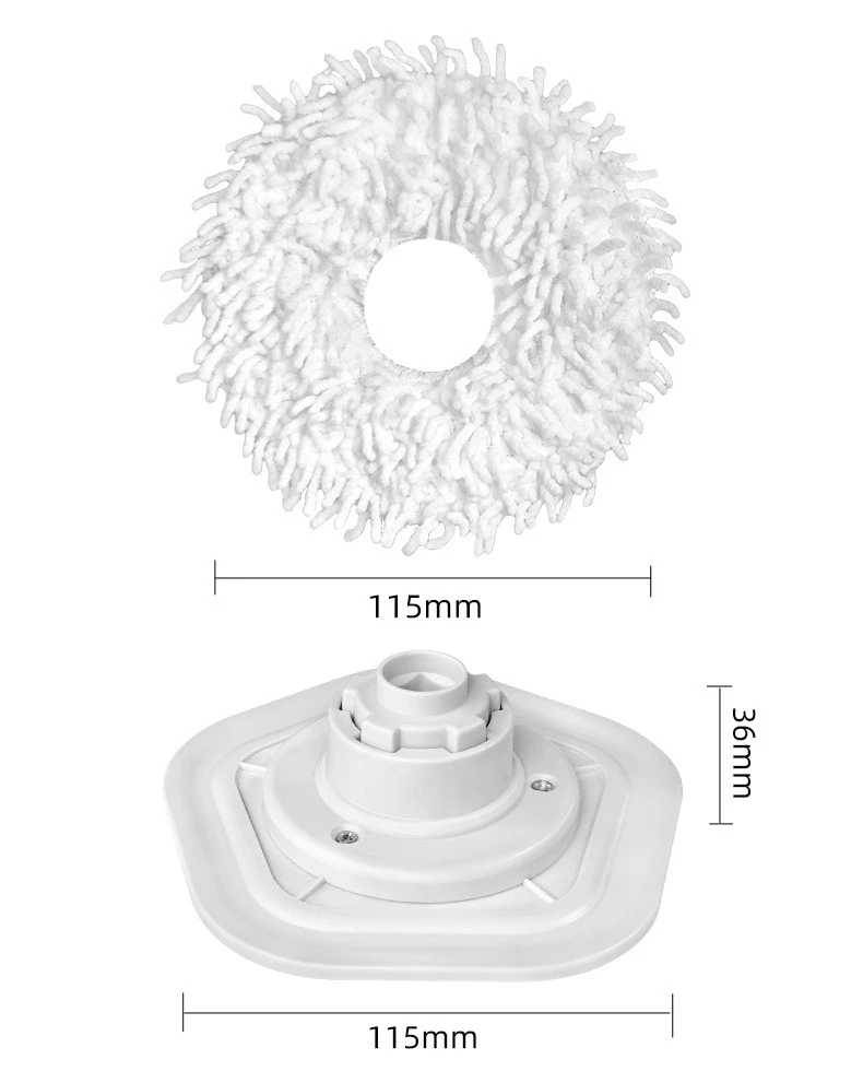 Chính/Bàn Chải Cạnh Bên Áo Stent Lau Vải Phần Cho XiaoMi Dreame Bot W10 & W10 Pro Tự Làm Sạch robot Hút Bụi Và Lau Nhà Phụ Kiện