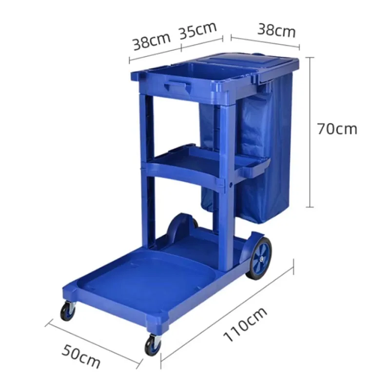 multifunctional-hotel-housekeeping-cleaning-cart-silent-trolley-for-property-hospital-janitor-linen-storage-utility-tool-cart