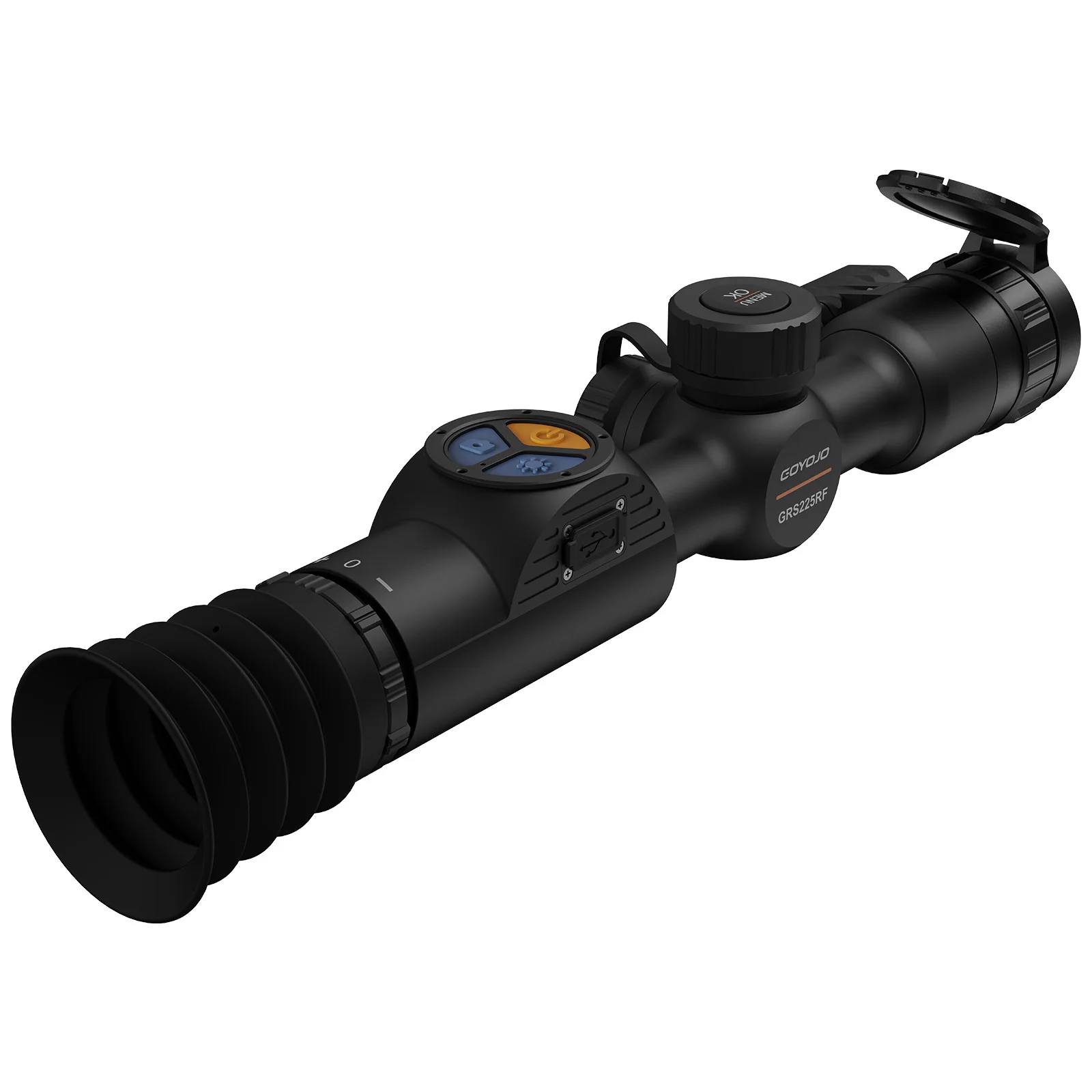 

GOYOJO GRS Thermal Scope 256x192 Thermal Monocular Hunting with Rangefinder and Ballistic Calculator Video Rec WiFi