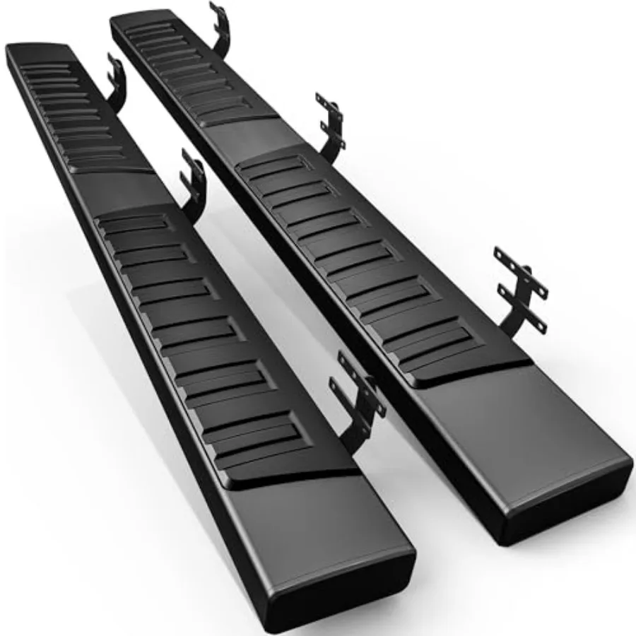

Running Boards Compatible with 2019-2026 Dodge Ram 1500 Quad Cab/Extended Cab New Body Style 6 inches Side Step Nerf Bars Exclu