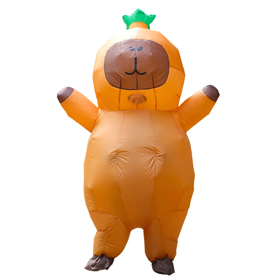 

Adult Capybara inflatable costume cartoon animal one-piece inflatable novelty funny Halloween cosplay party