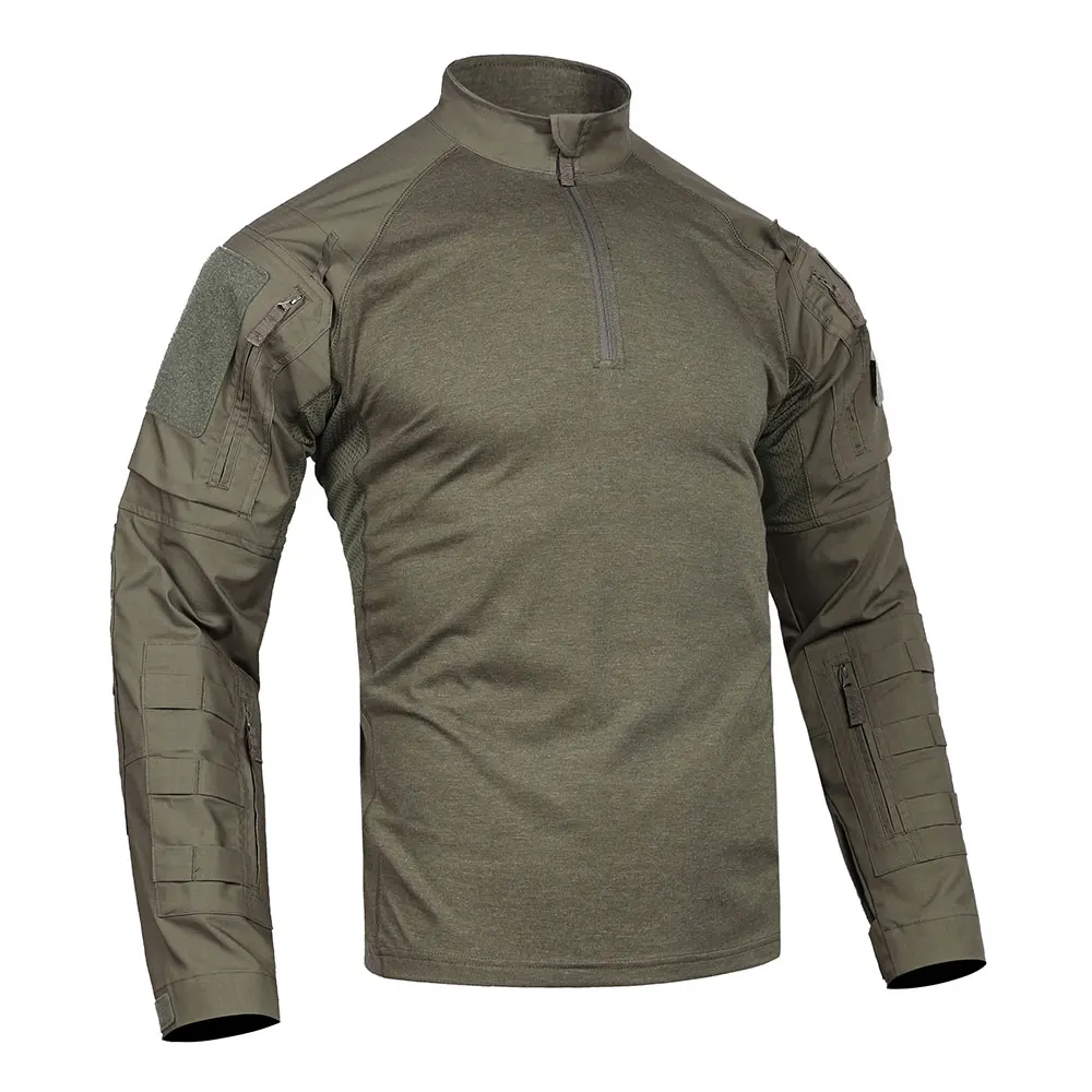 Emersongear Anaconda Allterrain-Kampfshirts Trainingsshirts T-Shirts Camping 4-Wege-Stretch-T-Shirt Wandern Jagd EM9742 – Detail 6