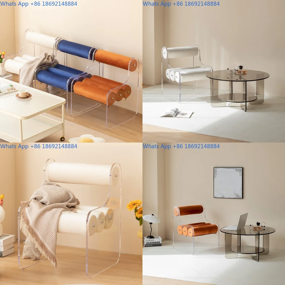 Single Lounge Chair for Living Room Rattan Wood Bench Shoe Bench Backrest Long Seat Dining Chair Outdoor Indoor Use