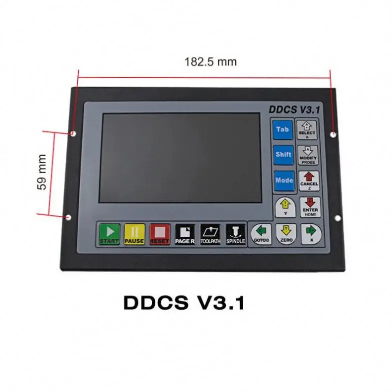 TEBAK DDCS 3 axis V3.1  Standalone motion controller Offline Controller 3 axis/4 axis USB CNC controller interface