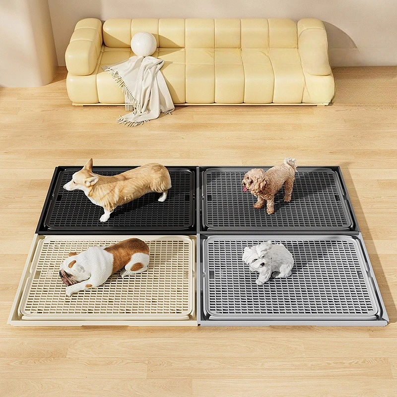 

Туалет для собак с защитой от проливания, плоский, для щенков, зоотовары, инструмент для приучения к туалету с катетером для мочеотведения