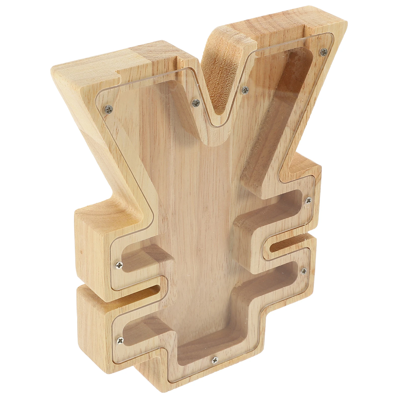 

Animal Piggy Bank Decorative Boxes Kids Money Pot Holder Coins Collector Wood Craft Storage Container