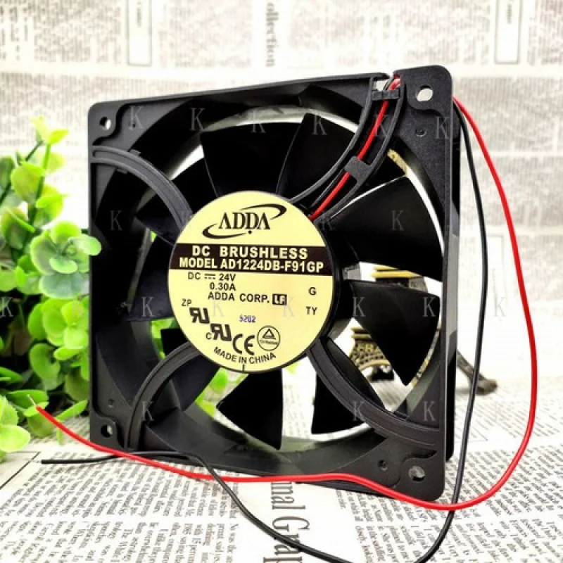 

C ДЛЯ высококачественного охлаждающего вентилятора AD1224DB-F91GP 24 В 0,30 А 120*120*38 мм