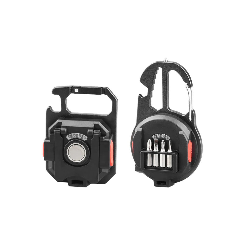 COB LED 懐中電灯 ワークライト バッテリー付き 充電式 高ルーメン ポータブル LED ライト キャンプ ハイキング ランニング用