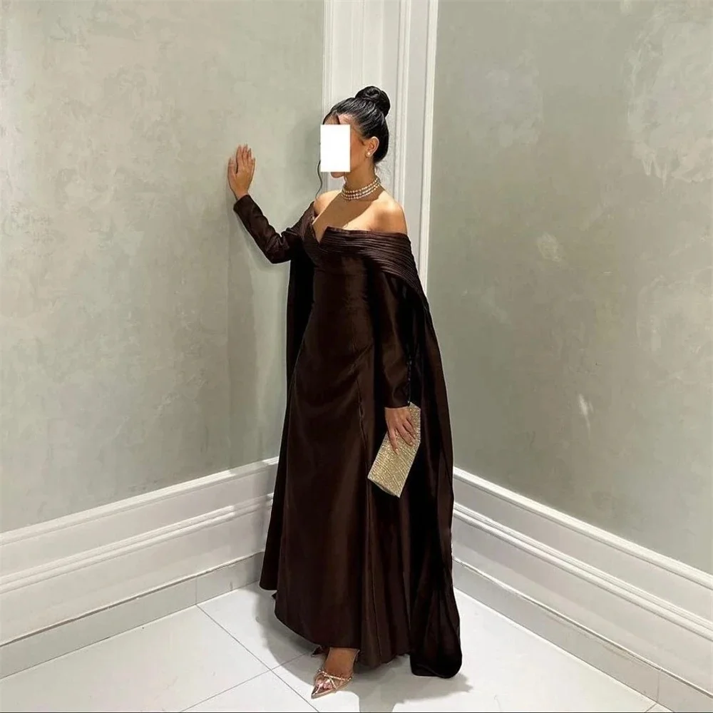 

Формальное платье с длинными рукавами на заказ Вечерние платья Pastrol Унисекс Джерси Ретро Дубай Саудовская Аравия Пром Индивидуальные